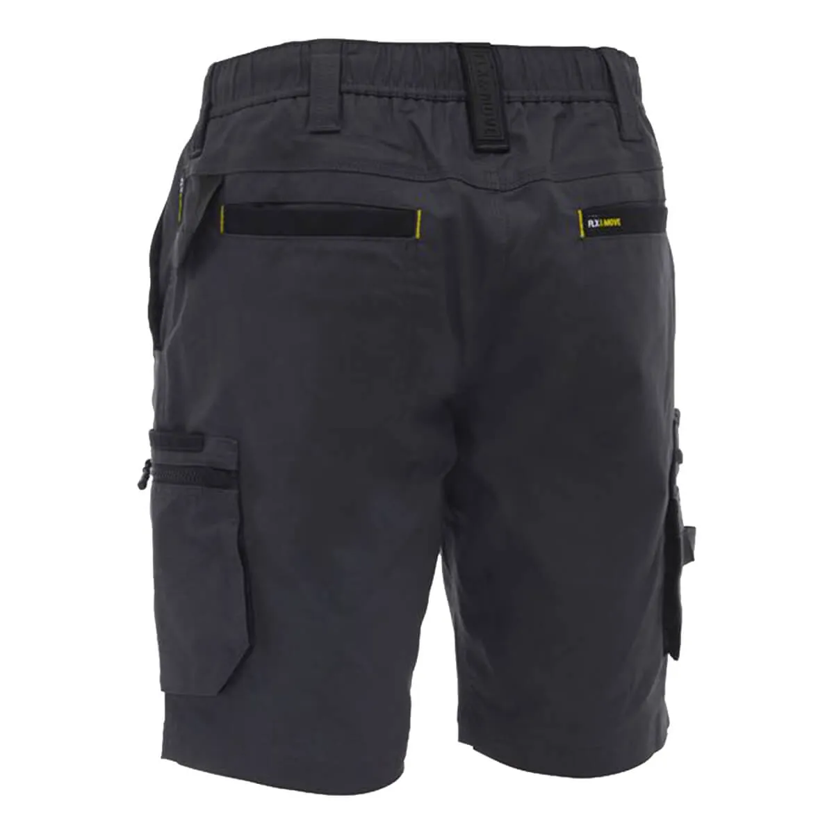 Bisley BSHC1338 Flx & Move Elastic Waist Cargo Short Charcoal