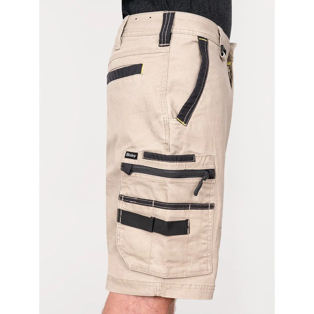 Bisley Flex & Move Stretch Utility Zip Cargo Short