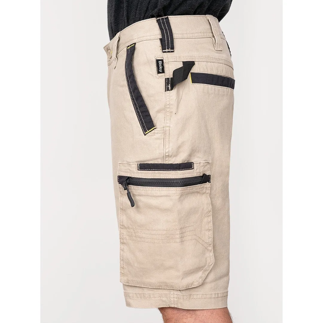 Bisley Flex & Move Stretch Utility Zip Cargo Short