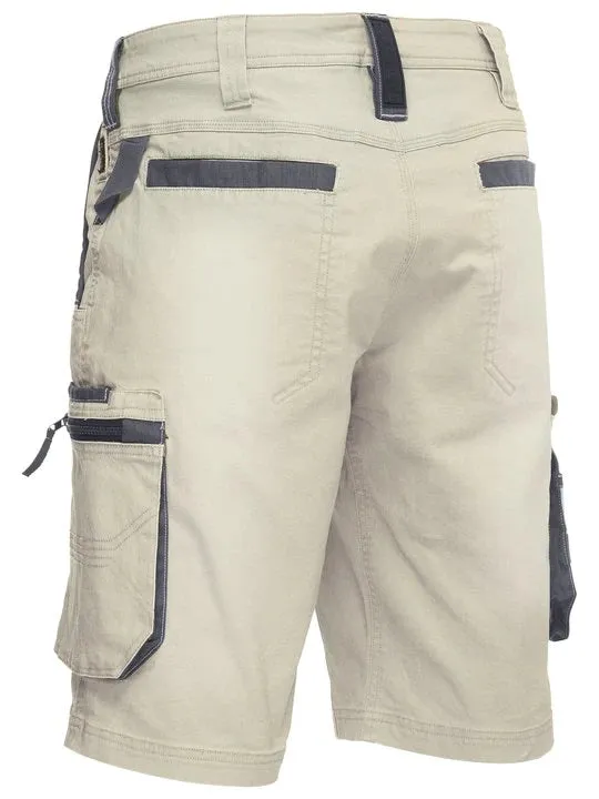 Bisley Flex & Move Stretch Utility Zip Cargo Short
