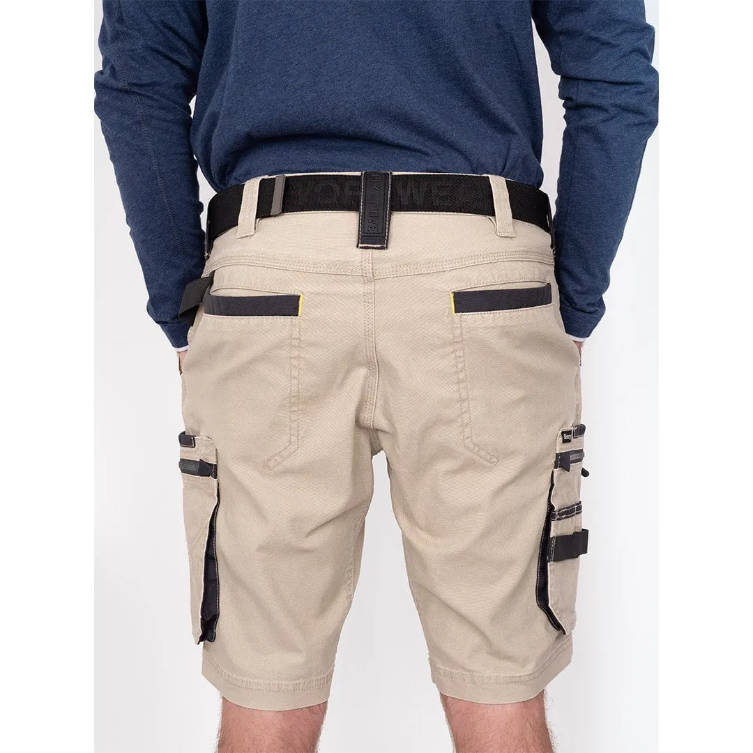 Bisley Flex & Move Stretch Utility Zip Cargo Short