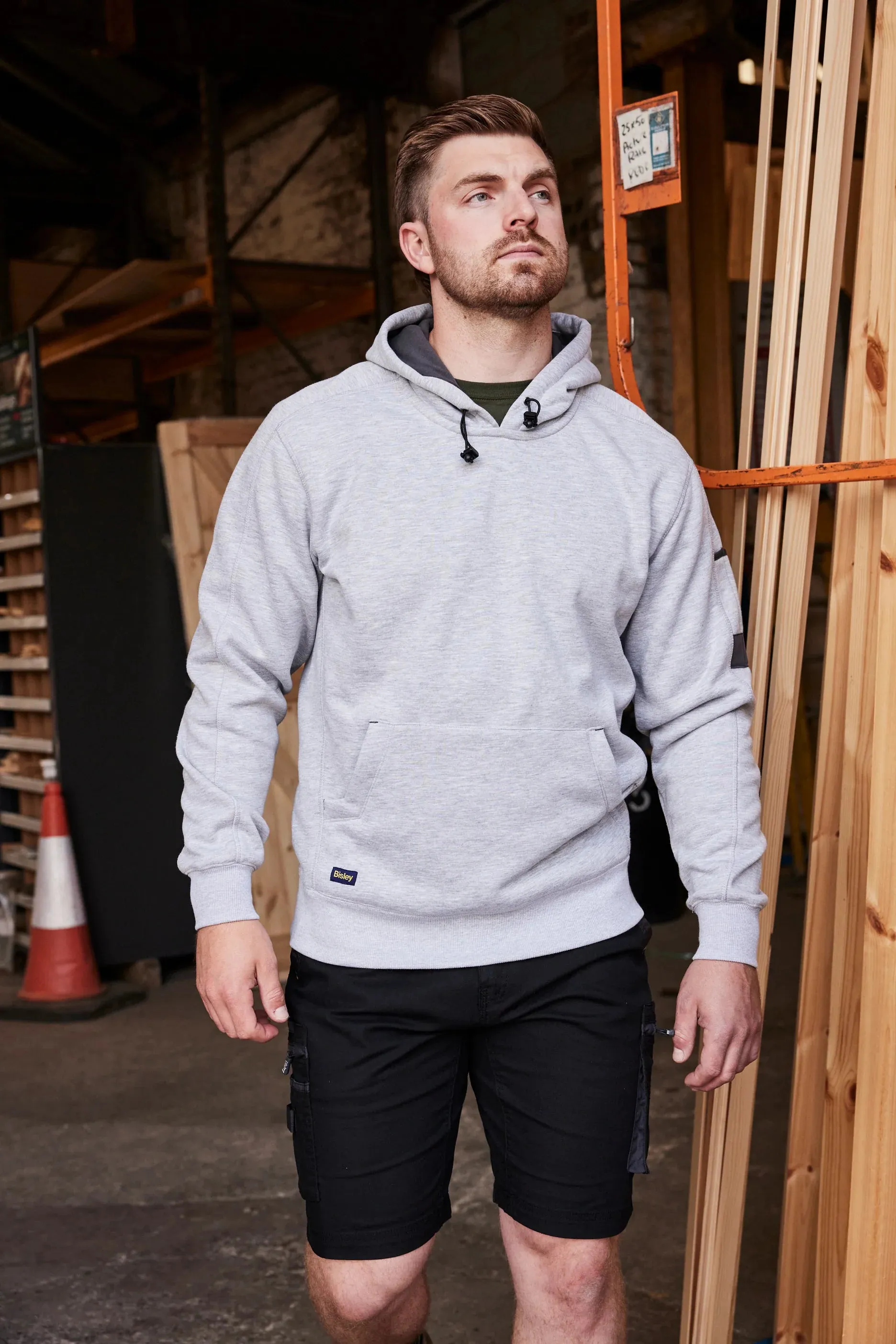 Bisley Flex & Move Stretch Utility Zip Cargo Short