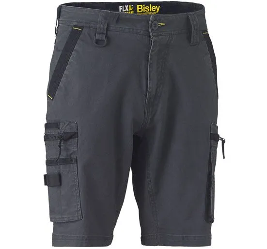 Bisley Flex & Move Stretch Utility Zip Cargo Short