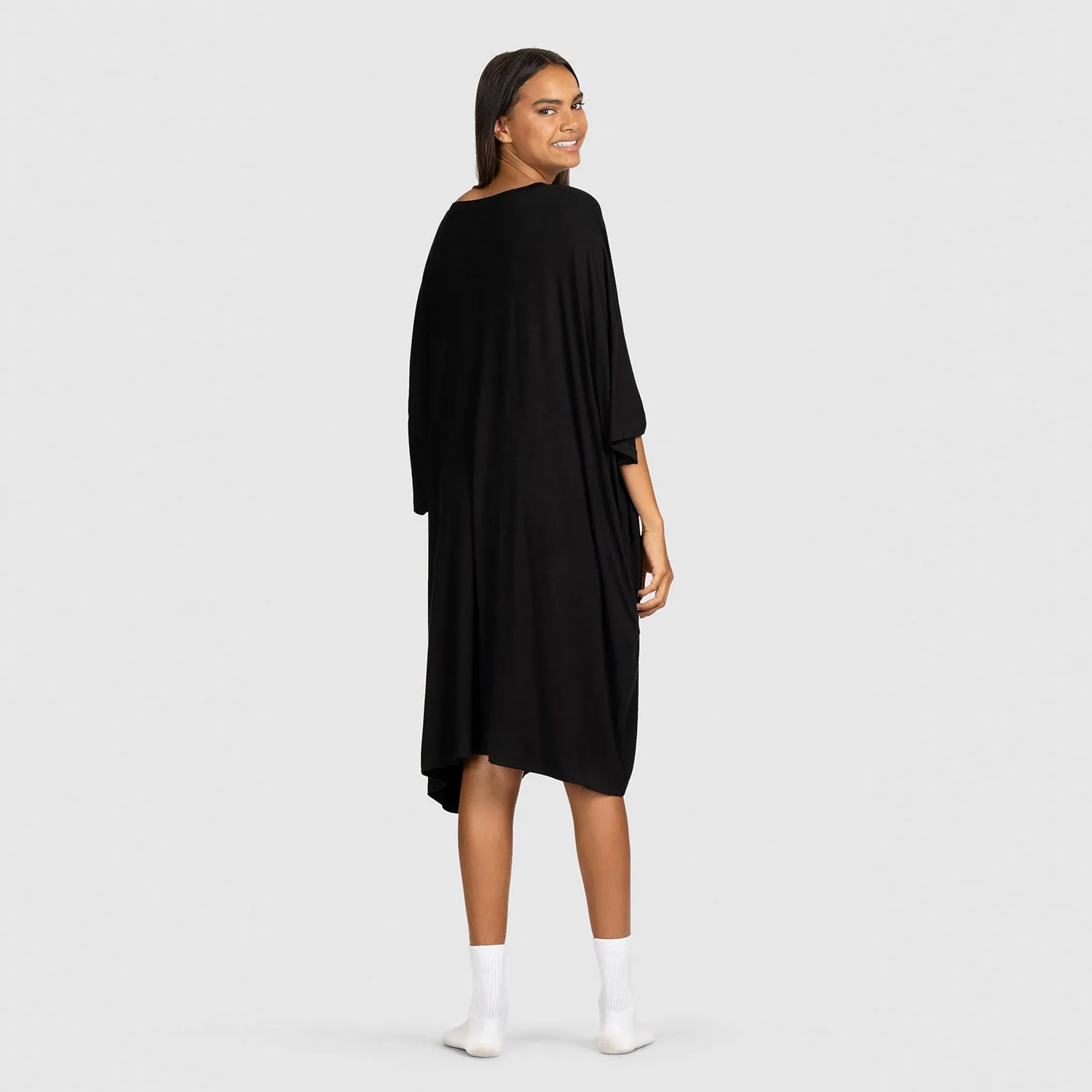 Black Button-Up