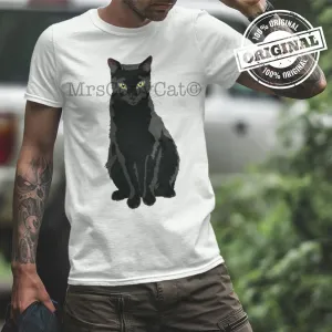 Black Cat T-Shirt MERCURY