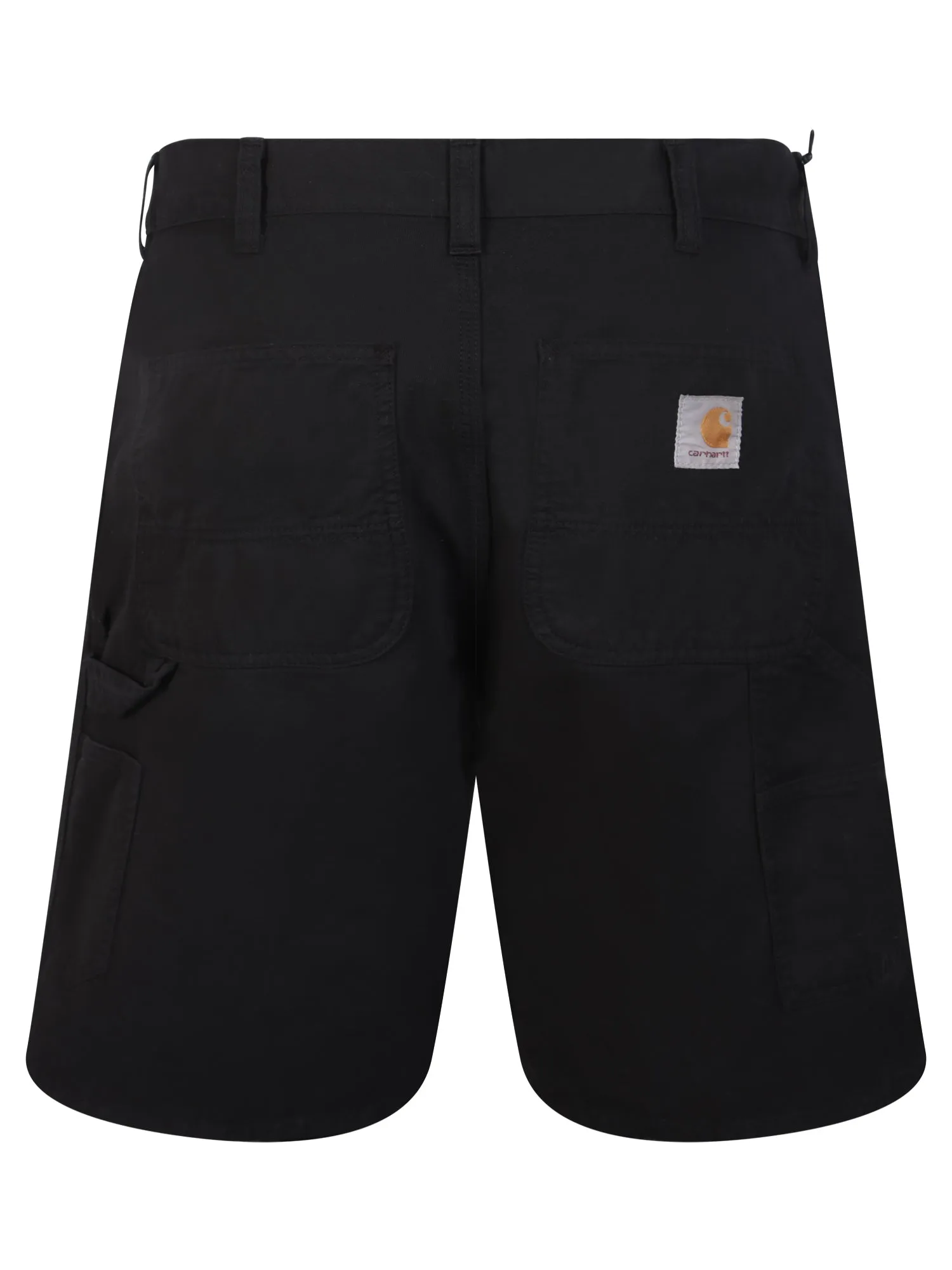 Black cotton shorts