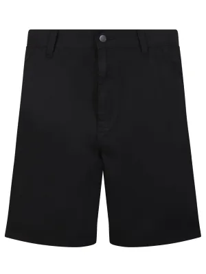 Black cotton shorts