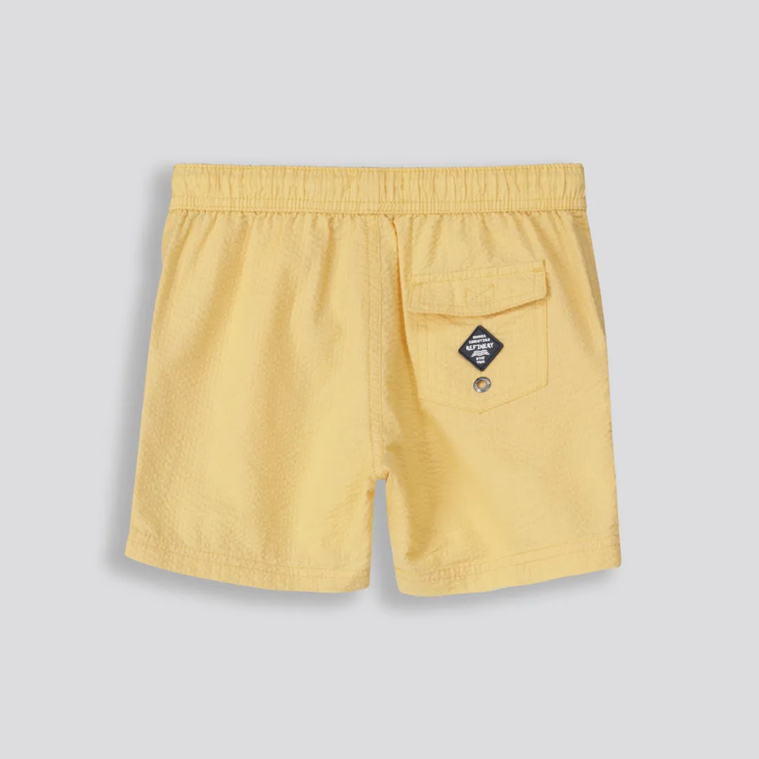 Boys Pool Shorts _ 153214 _ Yellow