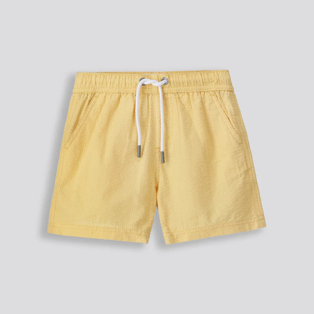 Boys Pool Shorts _ 153214 _ Yellow