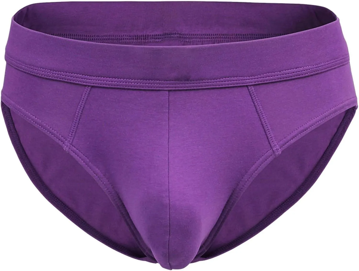 Briefs For Men Low Rise Stretch Cotton Fashion Solid Color Comfortable Sexy Briefs Underwear