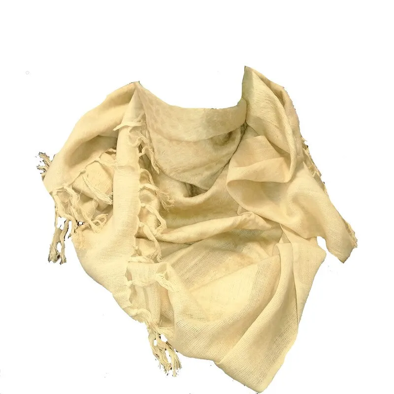 British Cotton Issue Shemagh Scarf. Used/Graded / New. Sand.