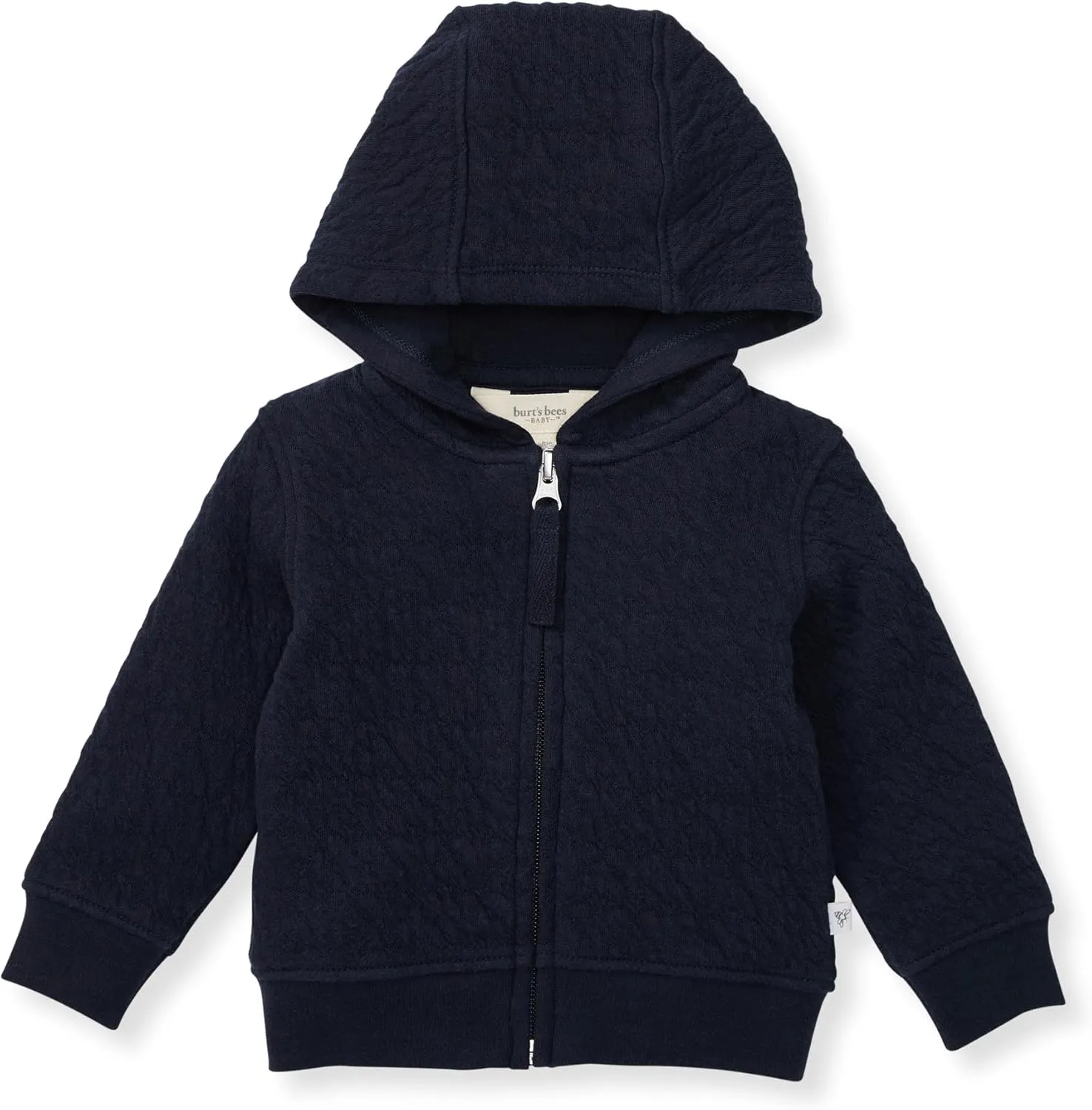 Burt's Bees Baby Unisex Baby Organic Cotton Zip-Up Hooded Jacket