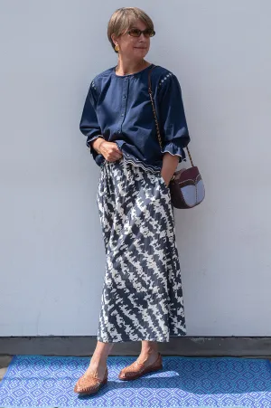 By-Bar Juta Shade Midi Skirt