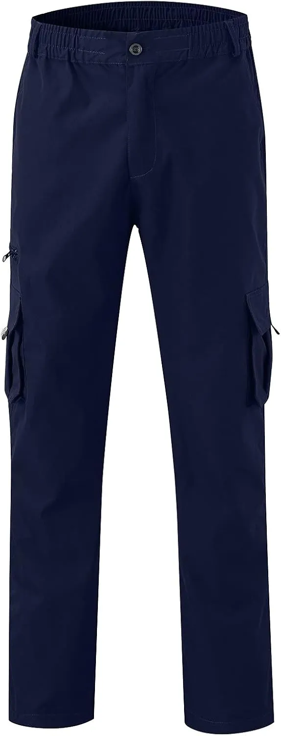 Cargo Sweatpants for Men Workout Pants Letter Print Fleece Casual Joggers with Pockets Mens Pants Classic Fit Pocket