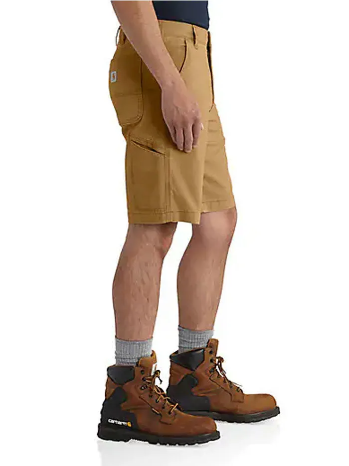 Carhartt 102514-217 Mens Rugged Flex Relaxed Fit Canvas Work Short Tarmac