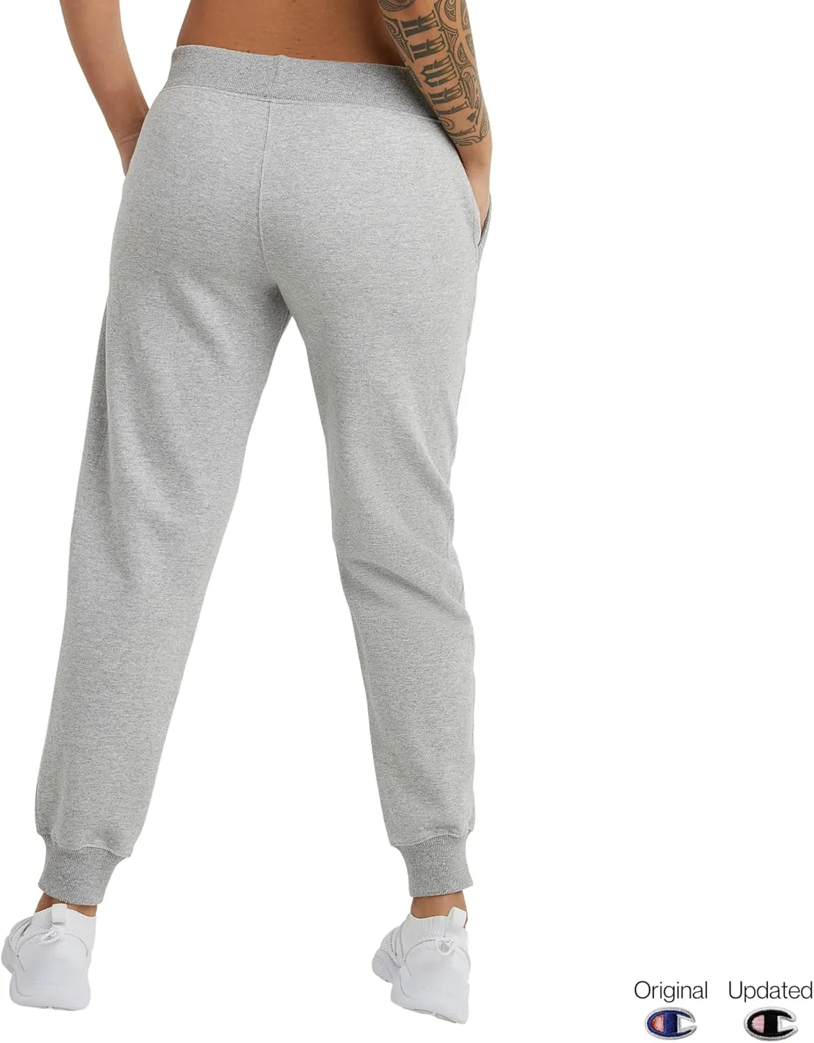 Champion Women's Joggers, Powerblend, Fleece Joggers, Comfortable Pants for Women, 29" (Plus Size Available)