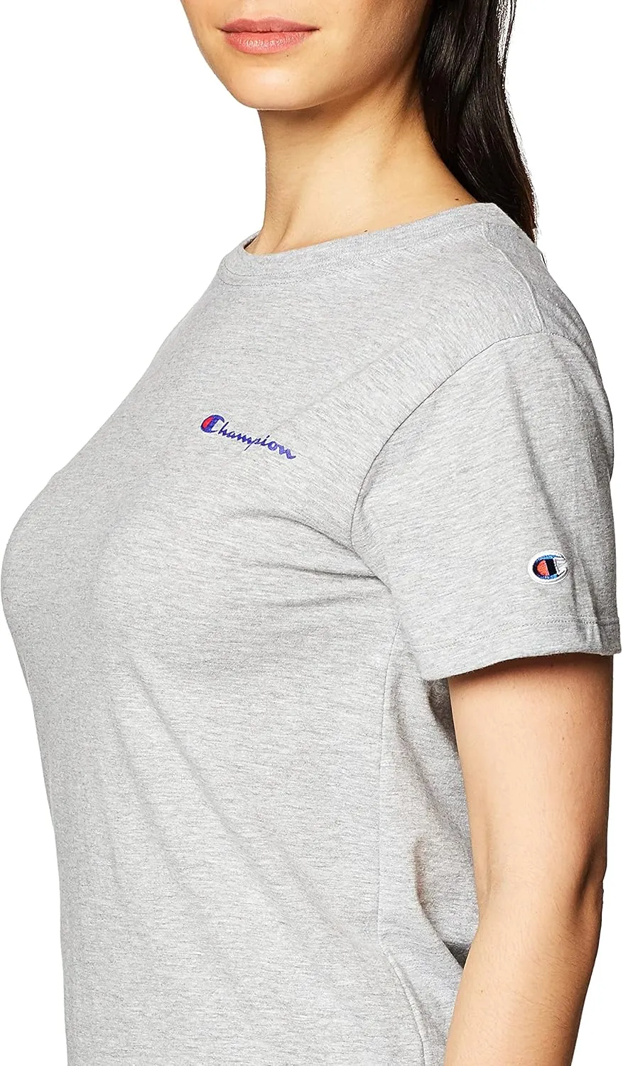 Champion Women's Tshirt, Classic Graphic Tshirt Lightweight and Comfortable Tee For Women (Plus Size Available)