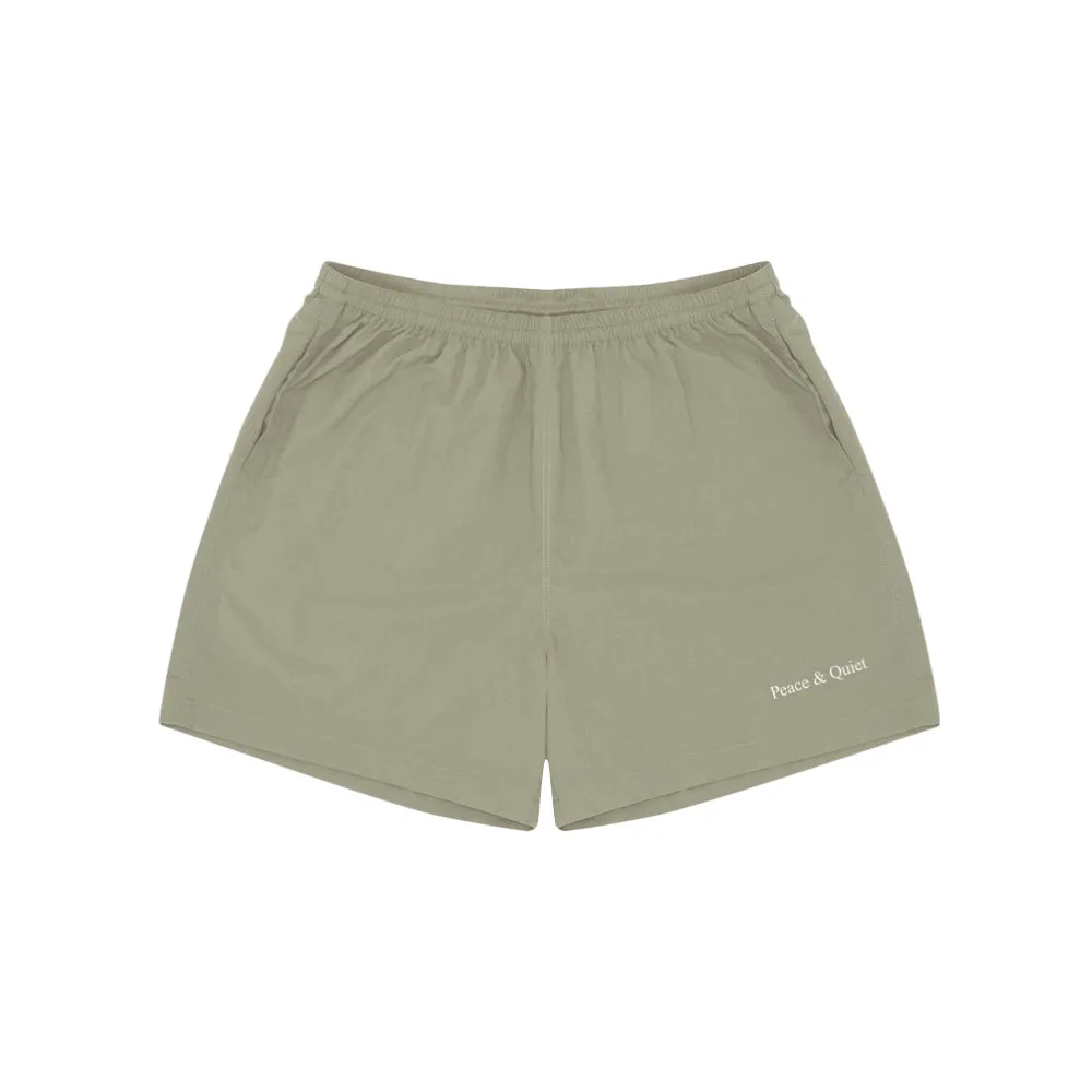 Classic Nylon 5" Shorts (Taupe)