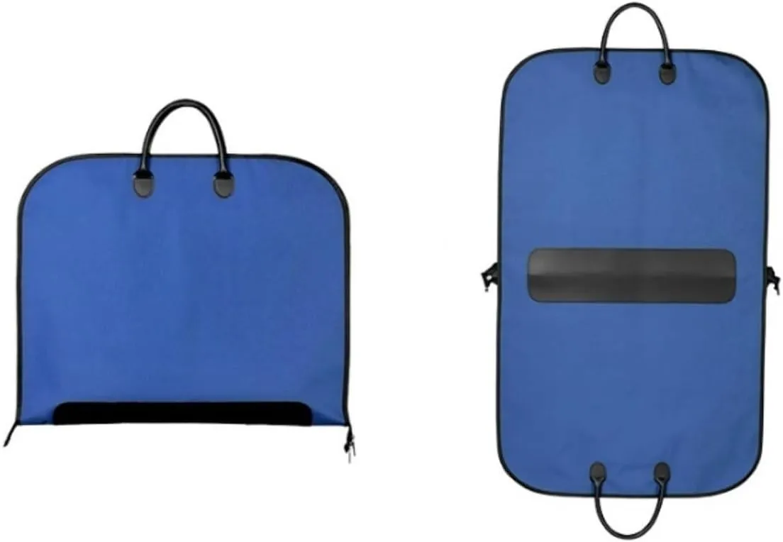 Clothes Cover 2pcs 40" Garment Bags Travel Foldable Suit Bags Hanging Clothes Bag with Handles Suit Bags (Color : B, Size : 60 * 100cm)