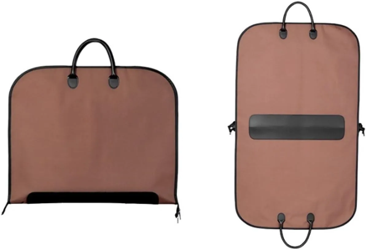 Clothes Cover 2pcs 40" Garment Bags Travel Foldable Suit Bags Hanging Clothes Bag with Handles Suit Bags (Color : D, Size : 60 * 100cm)