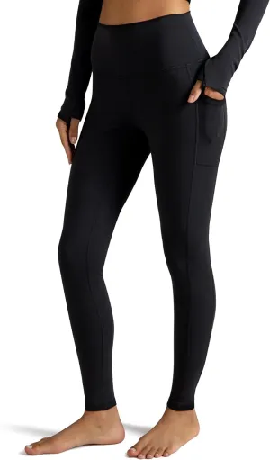 Colorfulkoala Women's High Waisted Leggings 28" Inseam Full Length Workout Yoga Pants with Pockets
