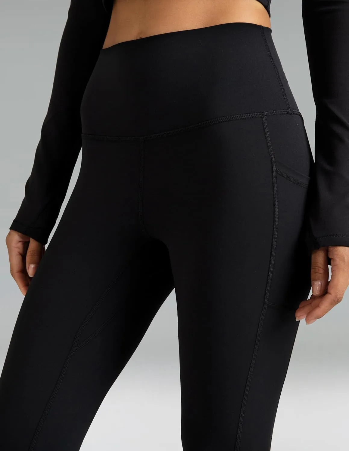 Colorfulkoala Women's High Waisted Leggings 28" Inseam Full Length Workout Yoga Pants with Pockets