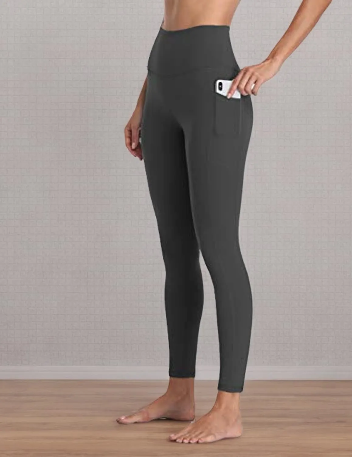Colorfulkoala Women's High Waisted Yoga Pants 7/8 Length Leggings with Pockets