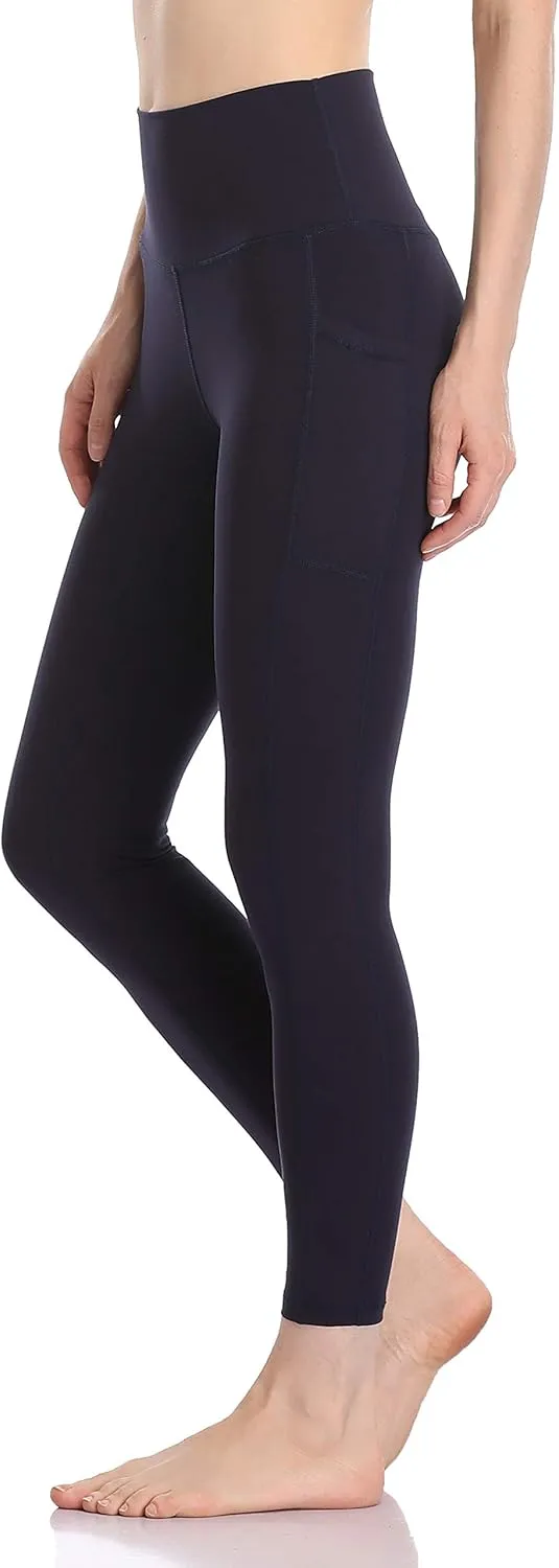 Colorfulkoala Women's High Waisted Yoga Pants 7/8 Length Leggings with Pockets