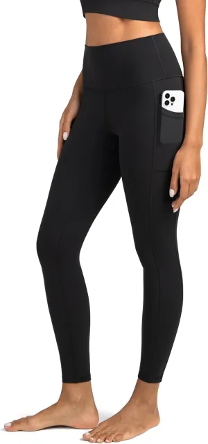 Colorfulkoala Women's High Waisted Yoga Pants 7/8 Length Leggings with Pockets