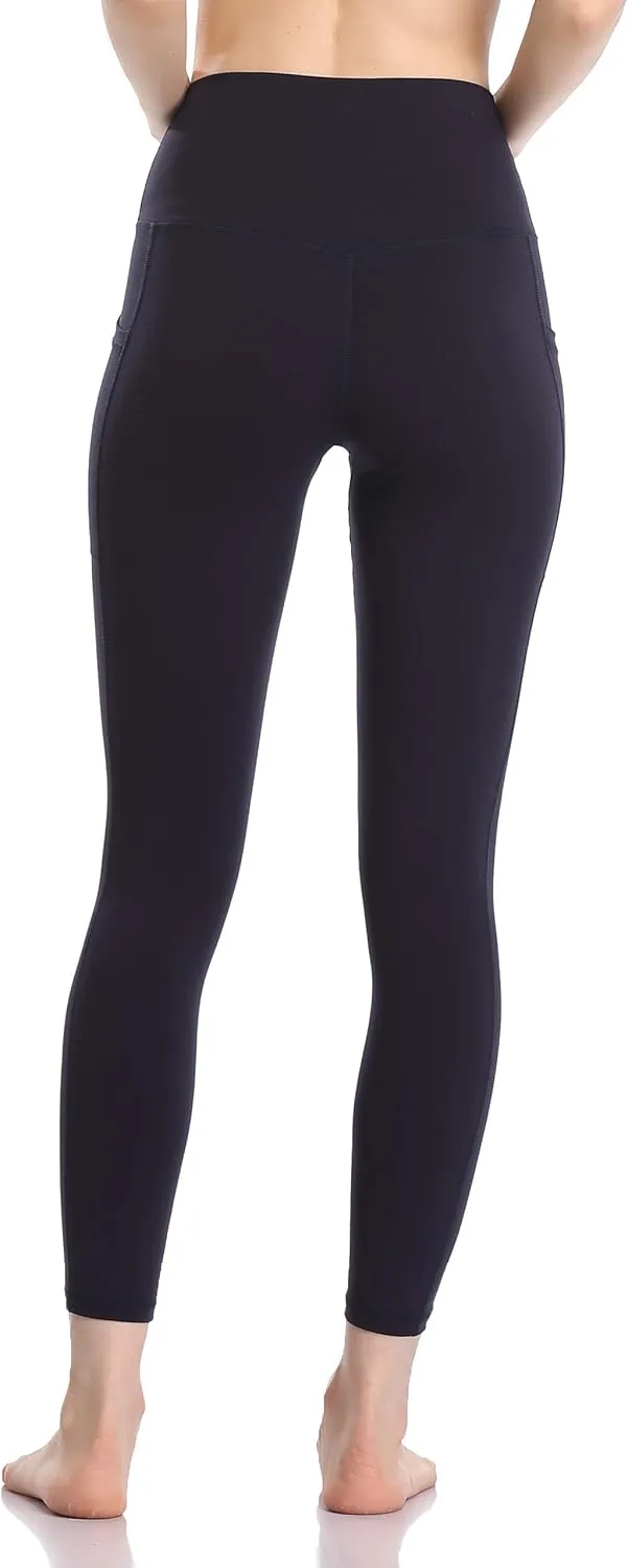 Colorfulkoala Women's High Waisted Yoga Pants 7/8 Length Leggings with Pockets