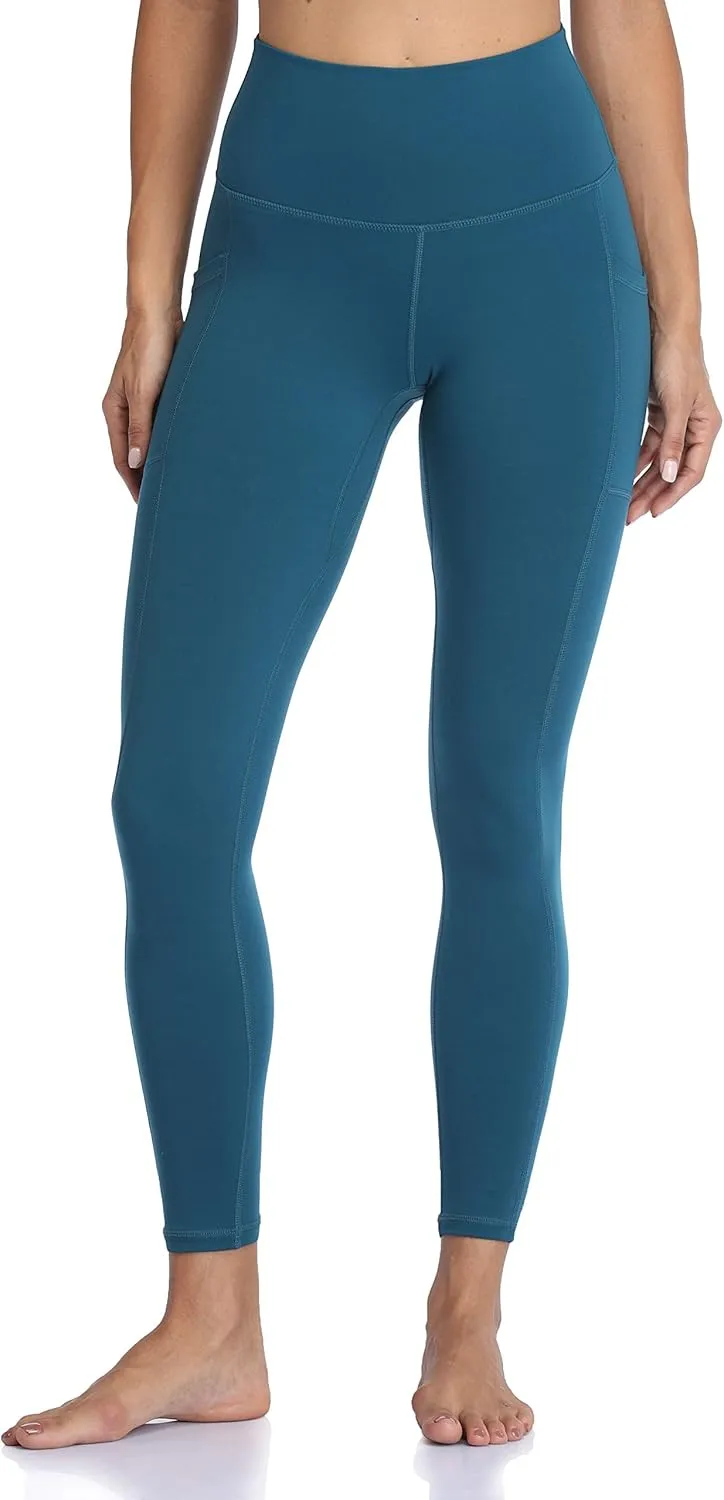 Colorfulkoala Women's High Waisted Yoga Pants 7/8 Length Leggings with Pockets