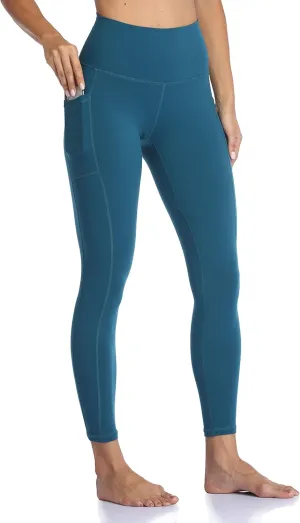 Colorfulkoala Women's High Waisted Yoga Pants 7/8 Length Leggings with Pockets