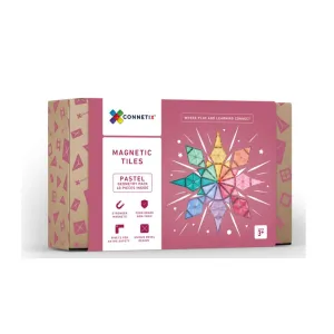Connetix Pastel Geometry Pack- 40pc