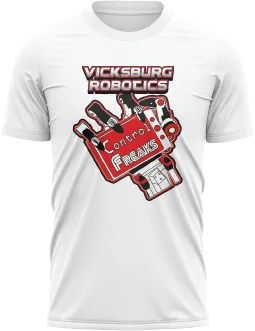 Control Freaks White Sub Dye Jersey