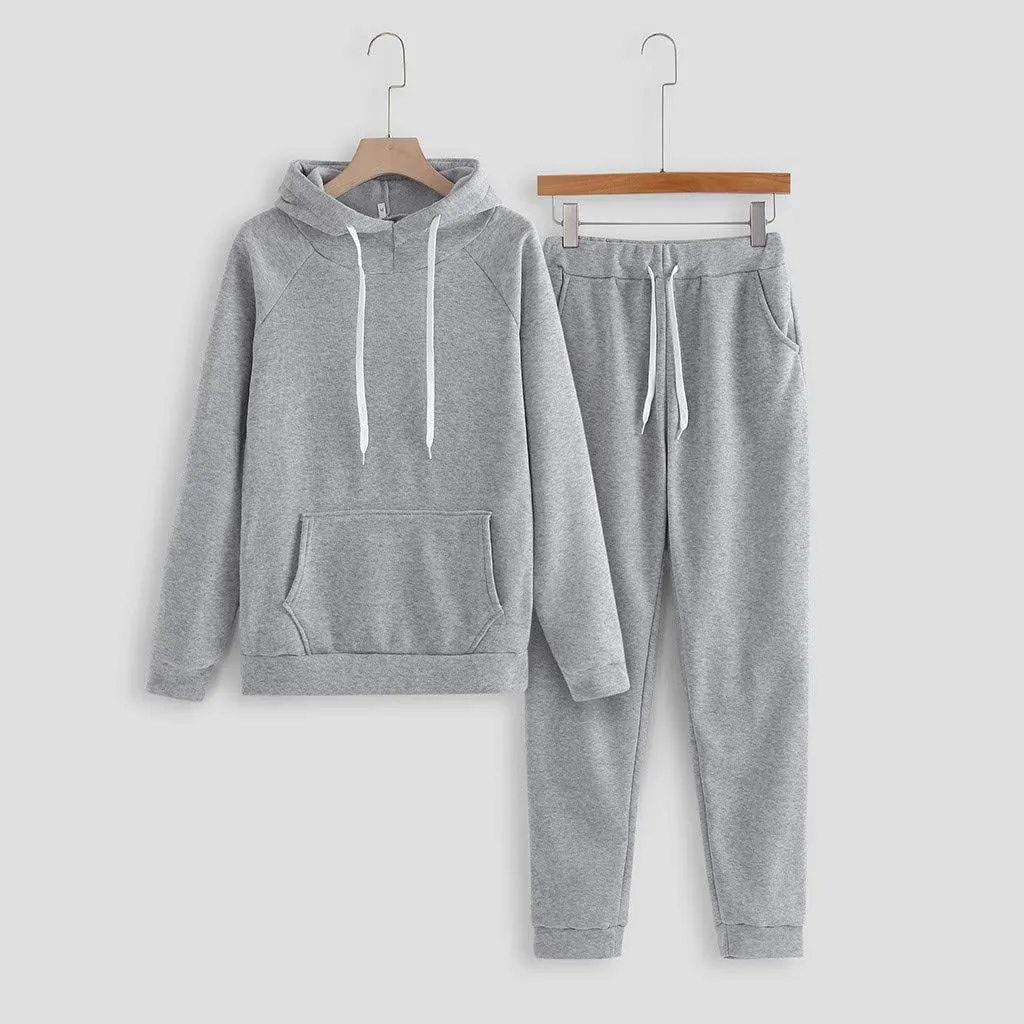 Cute Summer Outfits for Women 2 Piece Lounge Hoodie Oversized Sweatshirt Jogger Sweatpants Tracksuit Set Fall Clothes
