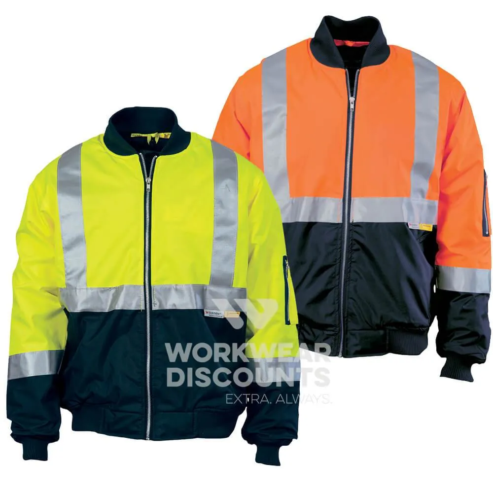 DNC 3862 Hi-Vis Taped Quilt Lined Flying Jacket