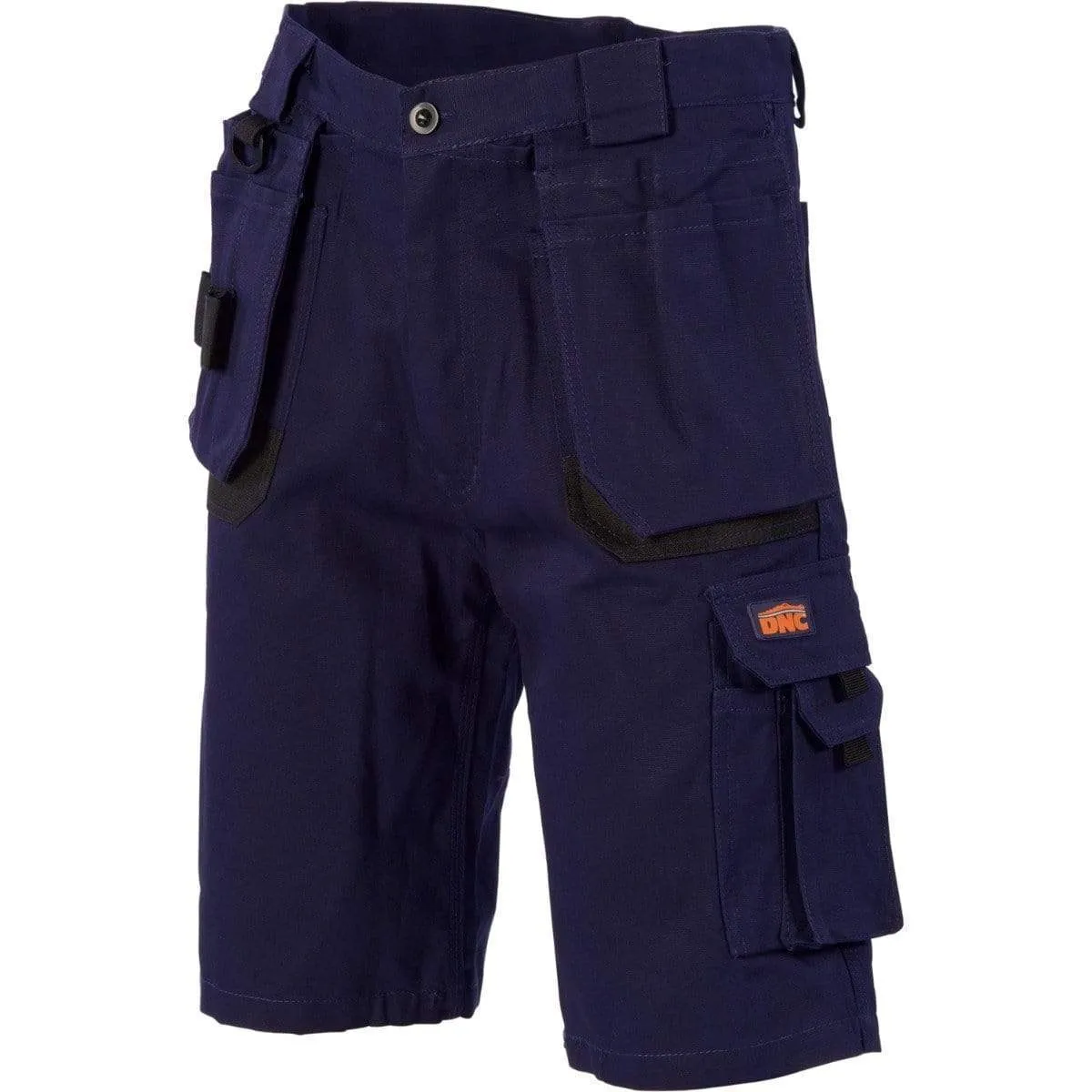 DNC Duratex Cotton Cargo Shorts - with Twin Holster Tool Pocket (3336)