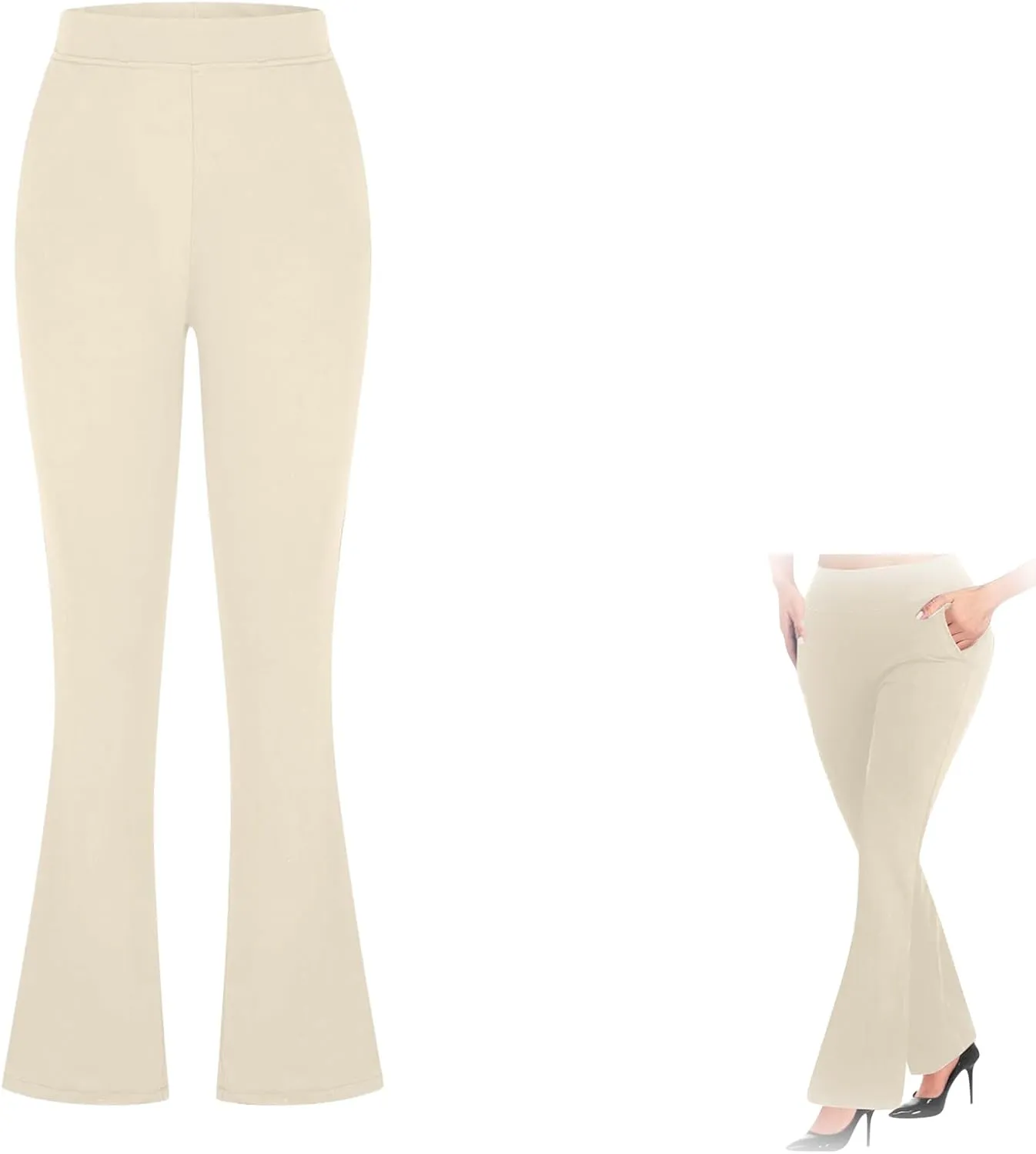 Dress Pants Women Business Casual Work Pants, Women High Waist Stretchy, Women's Office Trousers, Office Slacks