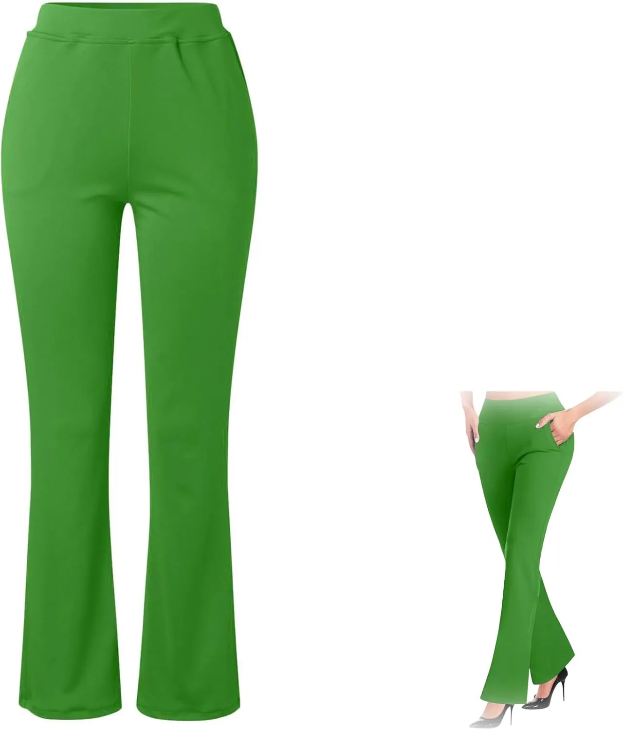Dress Pants Women Business Casual Work Pants, Women High Waist Stretchy, Women's Office Trousers, Office Slacks