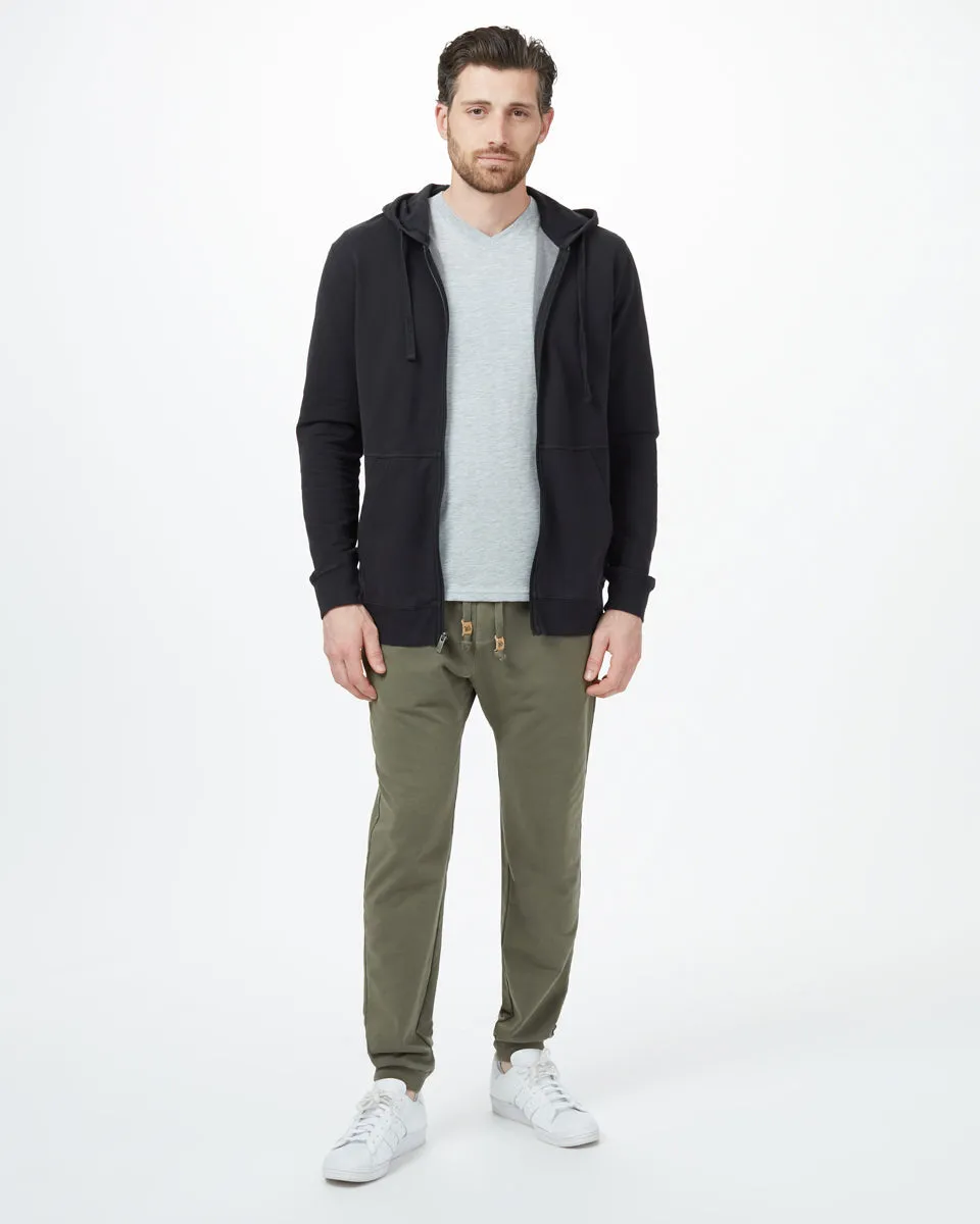 French Terry Zip Hoodie