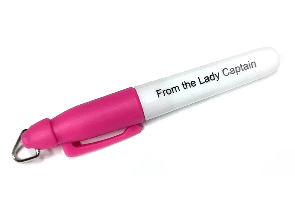 From the Lady Captain Mark and Repair-Tool Gift Bag