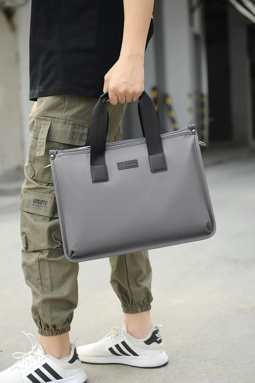 FSD.WG Messenger Bag for Work & Business Travel for Men Waterproof Durable Shoulder Bag