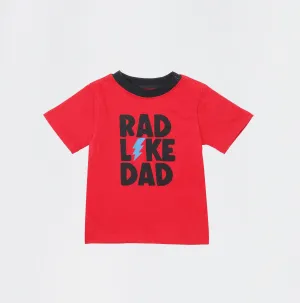Funky Boys Red Dad Graphic Tee