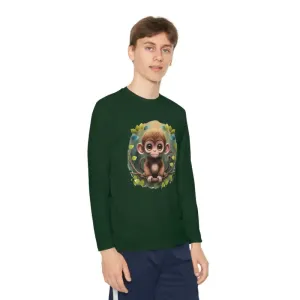 Funky Monkey Youth Long Sleeve Tee Polyester Blend