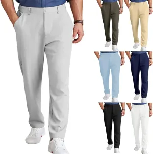 Golf Joggers for Men Lightweight Stretch Slim Fit Dress Pants Business Casual Work Golf Pants with Pockets