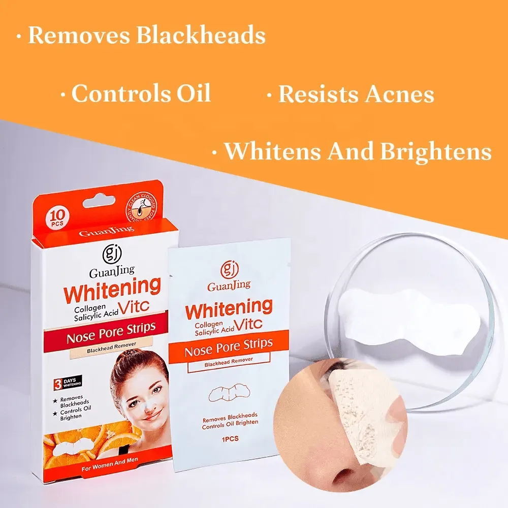 Guanjing Whitening Nose Pore Strips - 10Pcs