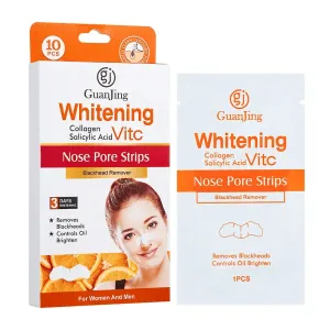 Guanjing Whitening Nose Pore Strips - 10Pcs
