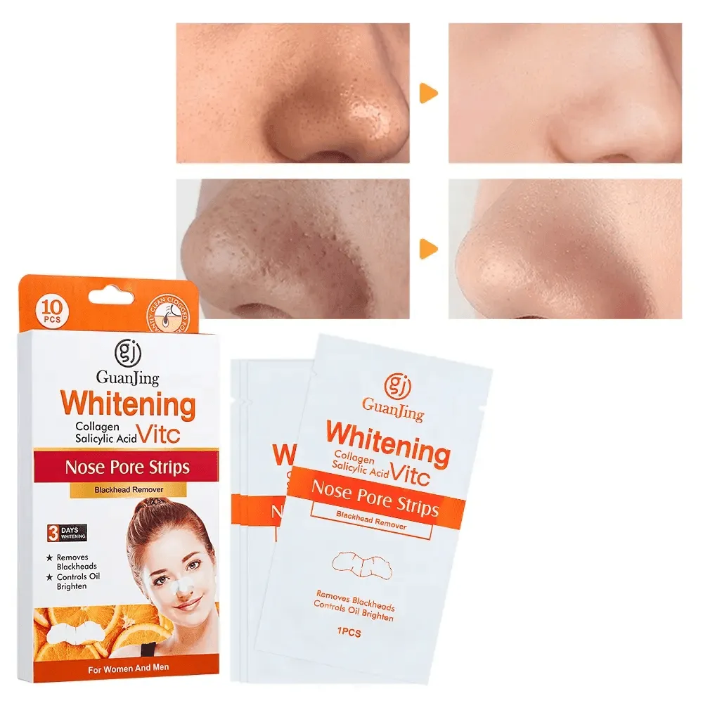 Guanjing Whitening Nose Pore Strips - 10Pcs