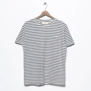 Guerreiro Striped T-Shirt (Dark Navy Stripes)