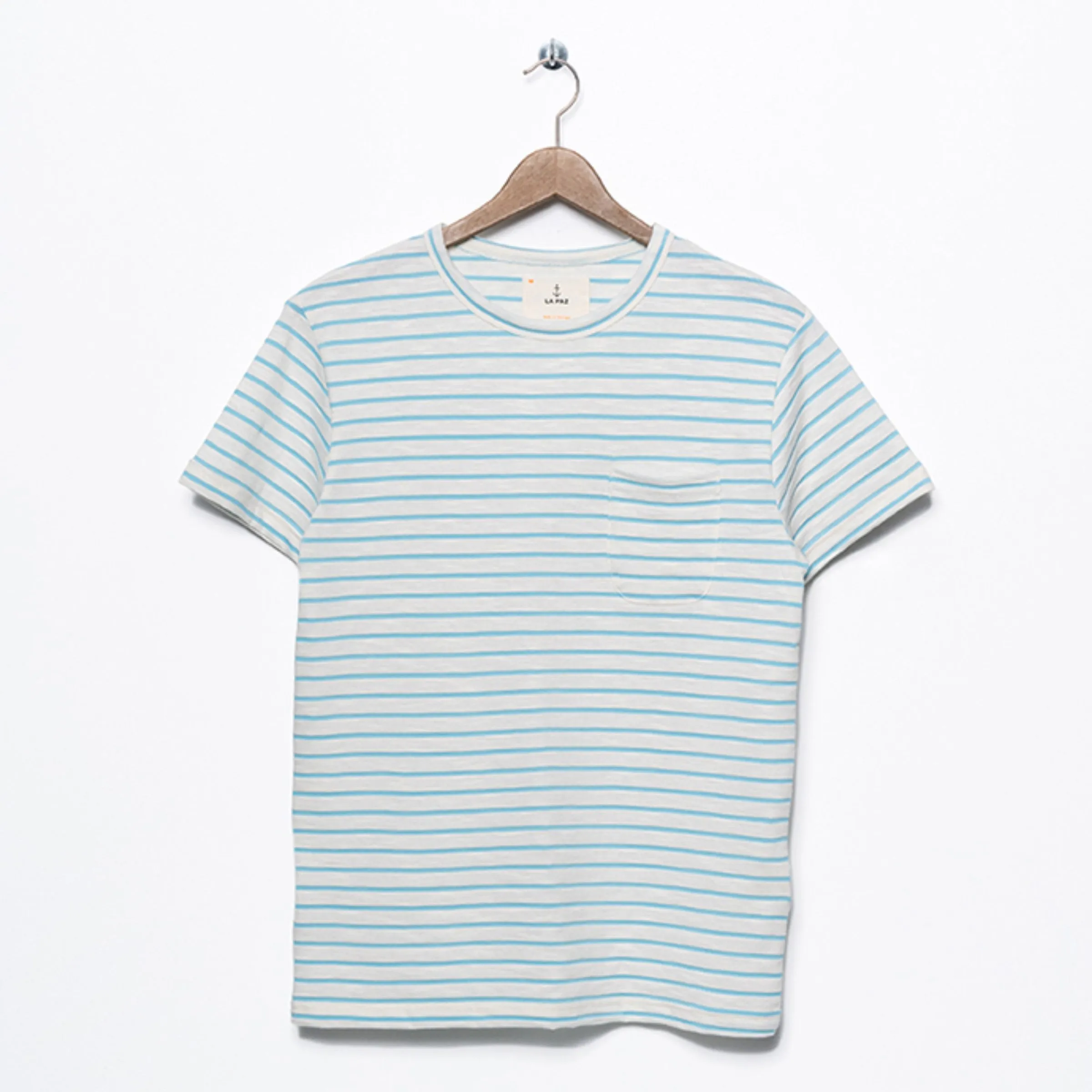 Guerreiro Striped T-Shirt (Sky Blue Stripes)